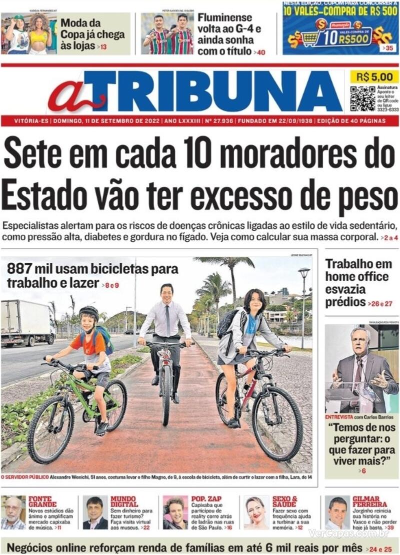 Capa A Tribuna Quarta De Junho De