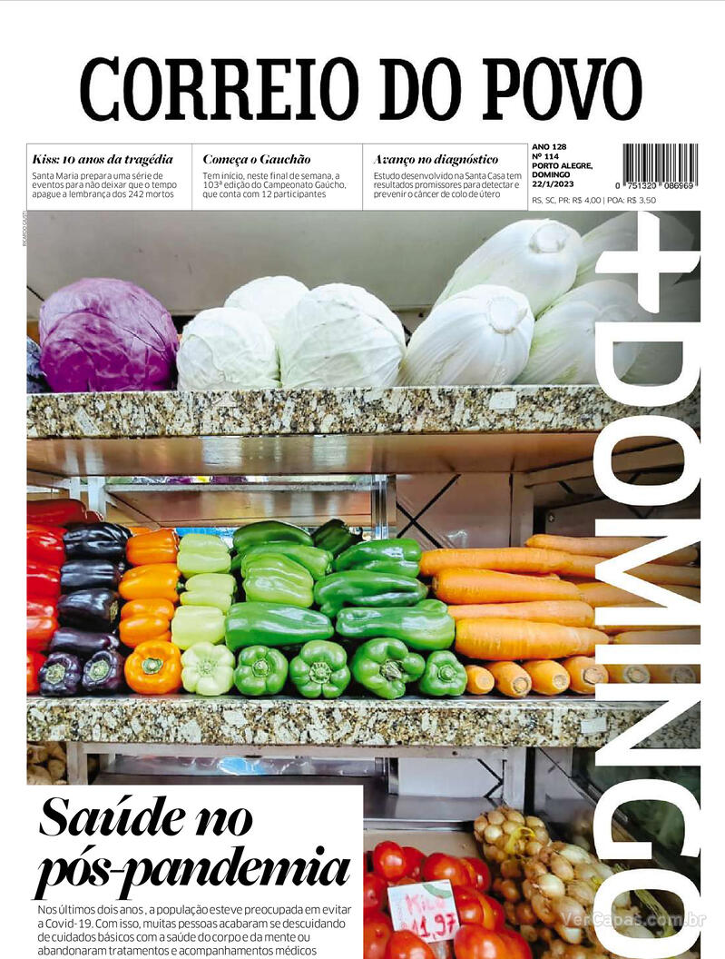 Capa Correio Do Povo Sexta 6 De Setembro De 2019