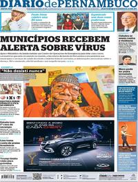 Capa Folha De Pernambuco Sexta 24 De Janeiro De 2020