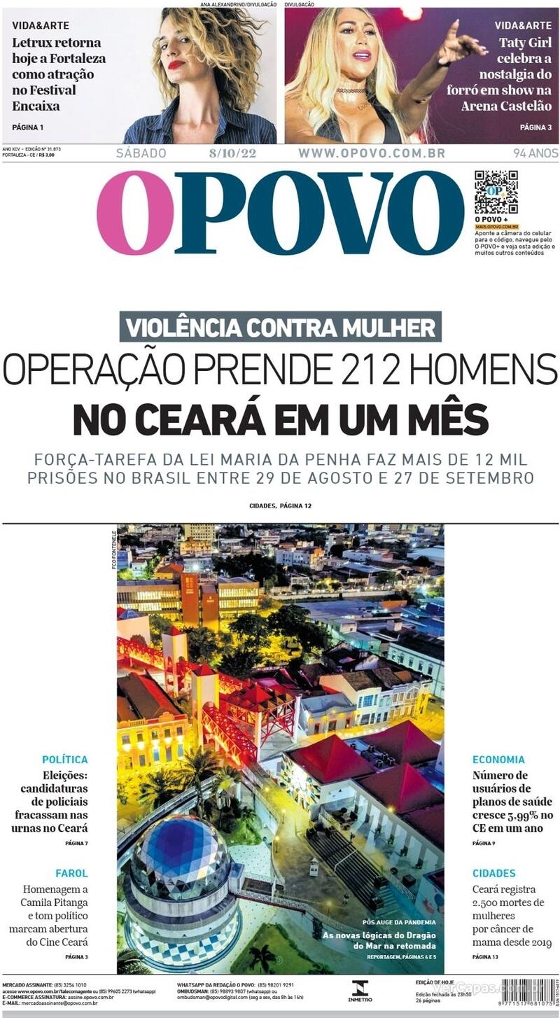 Capa O Povo Quinta De Maio De