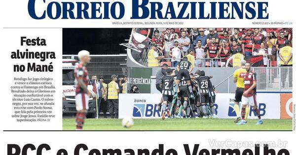 Capa Correio Braziliense Edi O Segunda De Maio De