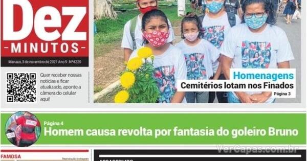 Capa Dez Minutos Quarta De Novembro De