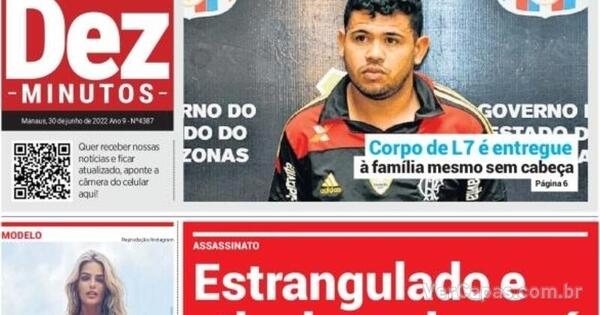 Capa Dez Minutos Quinta 30 De Junho De 2022