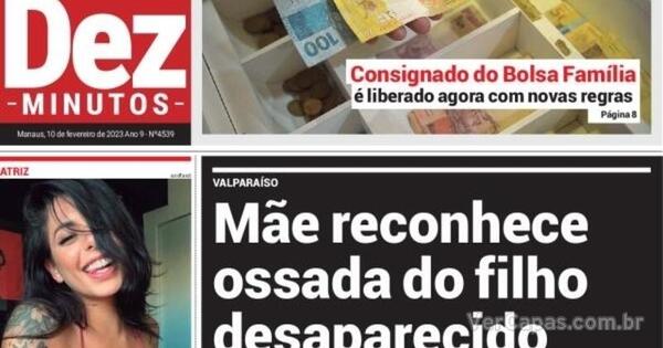 Capa Dez Minutos Edi O Sexta De Fevereiro De