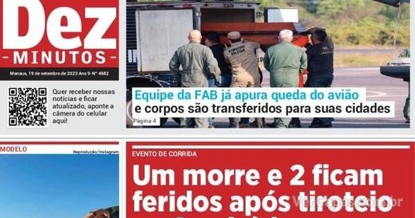 Capa Dez Minutos Edi O Ter A De Setembro De