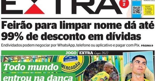 Capa Extra Edi O Quarta De Dezembro De