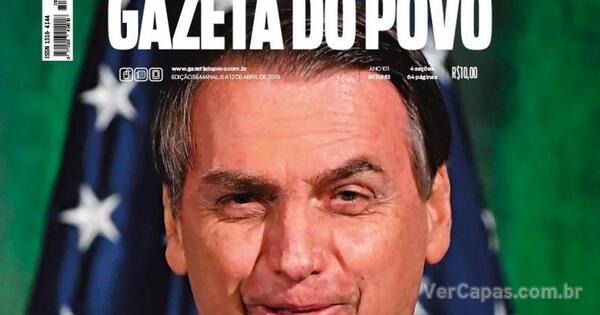 Capa Gazeta do Povo Edição Sábado 6 de Abril de 2019