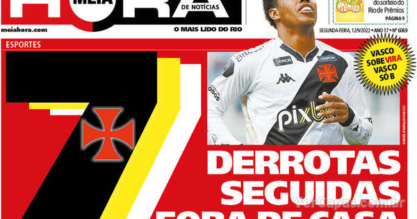 Capa Meia Hora Segunda De Setembro De