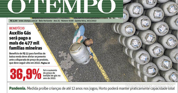 Capa O Tempo Quinta 20 De Janeiro De 2022