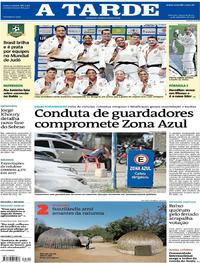 Capa do jornal A Tarde 04/09/2017