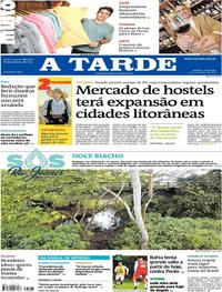 Capa do jornal A Tarde 05/11/2017