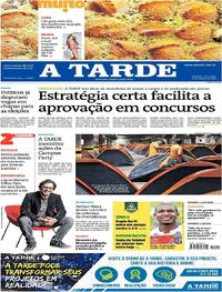 Capa do jornal A Tarde 06/08/2017