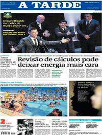 Capa do jornal A Tarde 24/10/2017
