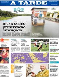 Capa do jornal A Tarde 29/10/2017