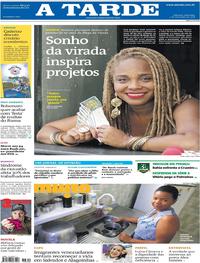 Capa do jornal A Tarde 02/12/2018