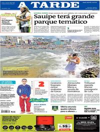Capa do jornal A Tarde 03/02/2018