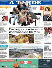 Capa do jornal A Tarde 04/03/2018