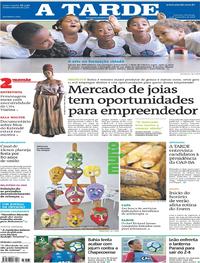 Capa do jornal A Tarde 04/11/2018