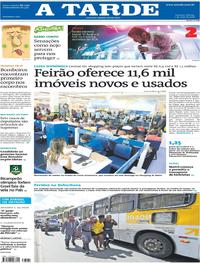 Capa do jornal A Tarde 05/05/2018
