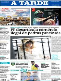 Capa do jornal A Tarde 05/09/2018