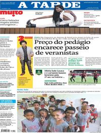 Capa do jornal A Tarde 09/12/2018