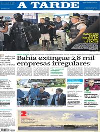 Capa do jornal A Tarde 11/12/2018