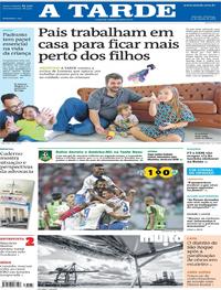 Capa do jornal A Tarde 12/08/2018