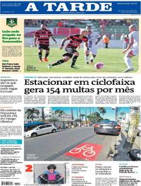Capa do jornal A Tarde 19/03/2018