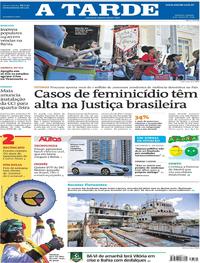 Capa do jornal A Tarde 09/03/2019