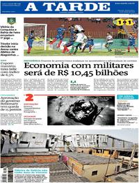 Capa do jornal A Tarde 21/03/2019
