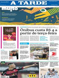 Capa do jornal A Tarde 31/03/2019