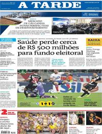 Capa do jornal A Tarde 06/12/2019