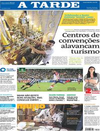 Capa do jornal A Tarde 09/06/2019