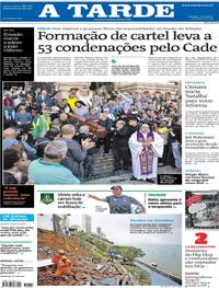 Capa do jornal A Tarde 09/07/2019