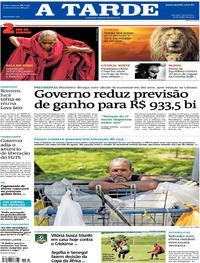 Capa do jornal A Tarde 19/07/2019