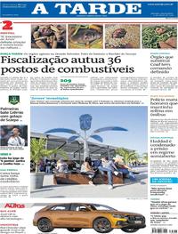 Capa do jornal A Tarde 21/08/2019