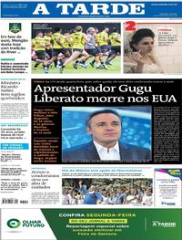Capa do jornal A Tarde 23/11/2019