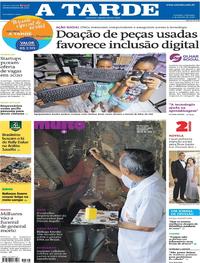 Capa do jornal A Tarde 05/01/2020