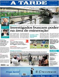 Capa do jornal A Tarde 05/10/2020