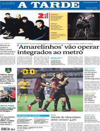 Capa do jornal A Tarde 06/03/2020