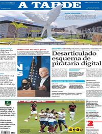 Capa do jornal A Tarde 06/11/2020