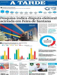 Capa do jornal A Tarde 10/09/2020