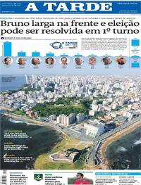 Capa do jornal A Tarde 24/09/2020