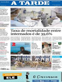 Capa do jornal A Tarde 31/05/2021
