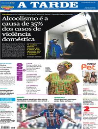 Capa do jornal A Tarde 17/03/2024