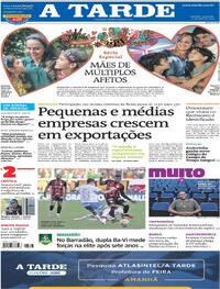 Capa do jornal A Tarde 21/04/2024