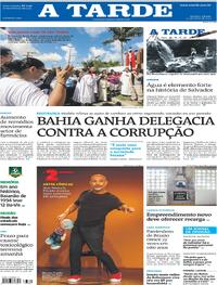 Capa do jornal A Tarde 30/03/2024