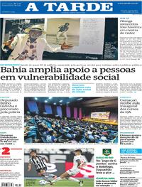 Capa do jornal A Tarde 02/10/2025
