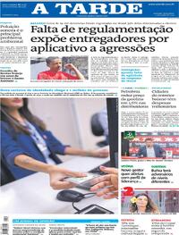 Capa do jornal A Tarde 03/06/2025