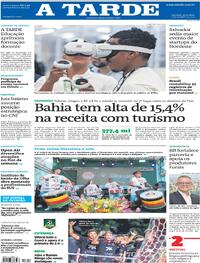 Capa do jornal A Tarde 03/10/2025